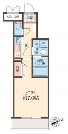 SAKURAの物件間取画像